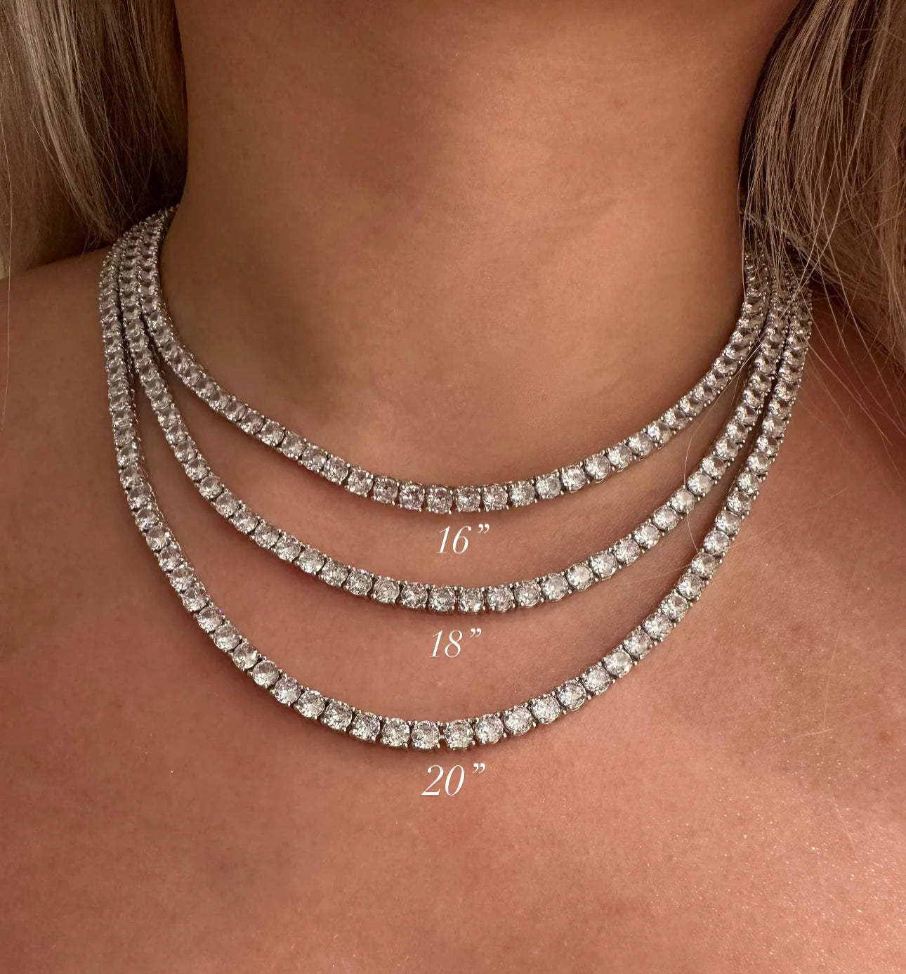Icy Tennis Necklace
