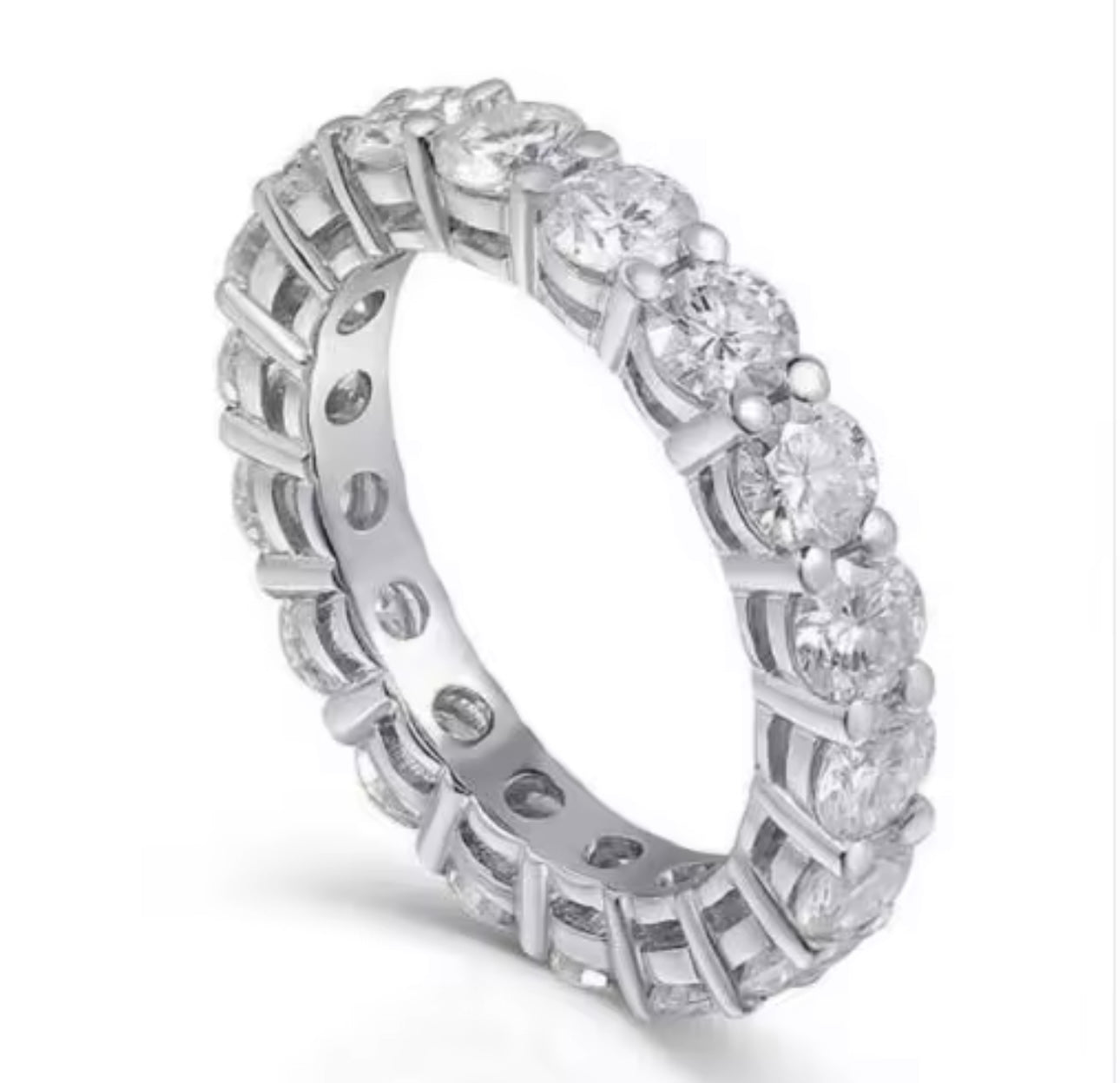 Icy Classic Rings