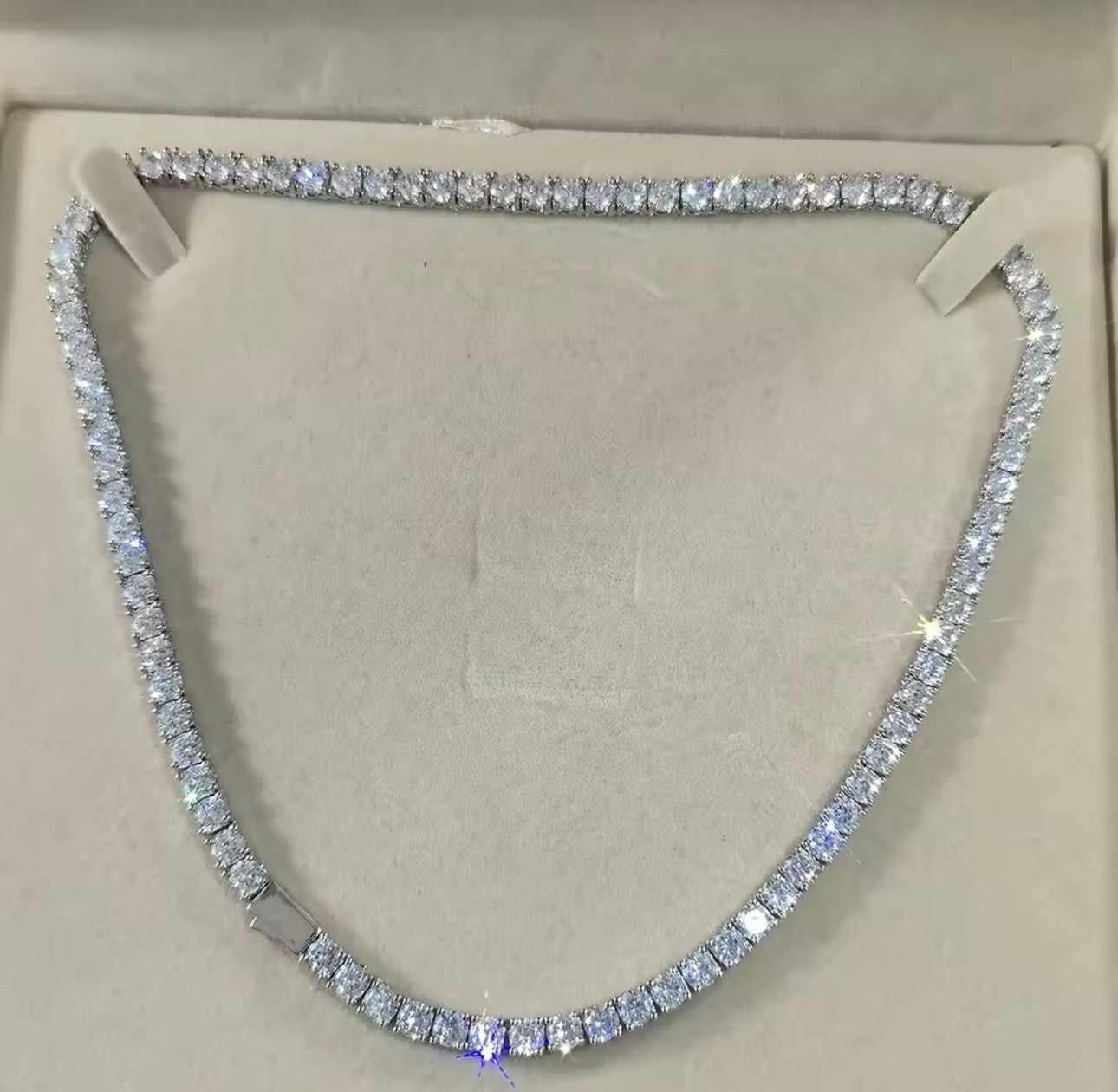 Icy Tennis Necklace
