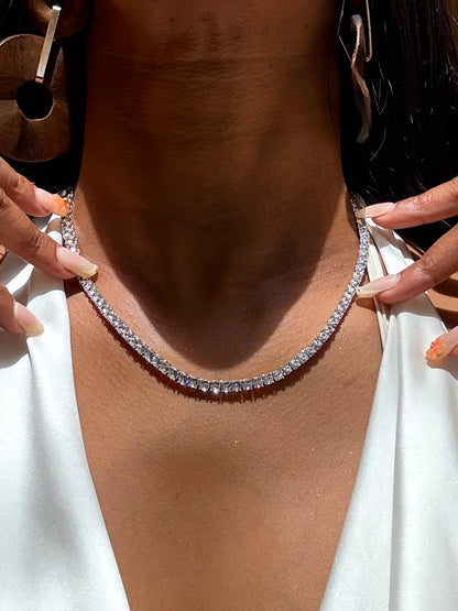 Icy Tennis Necklace