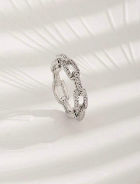 Link & Luxe Ring Set