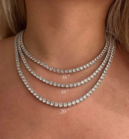 Icy Tennis Necklace