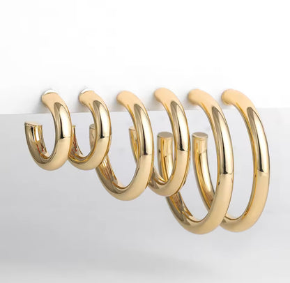 Everyday Luxe Hoops